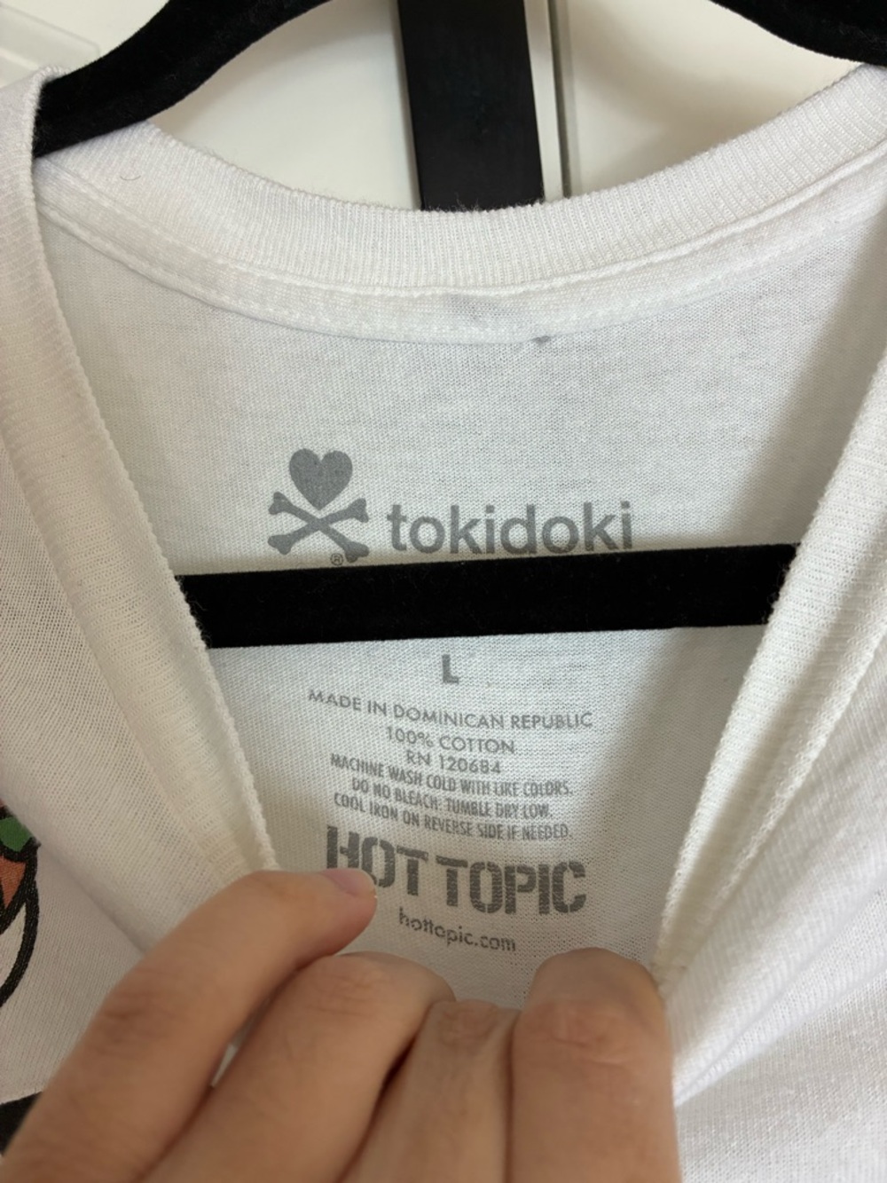 tokidoki Multicolor Cactus Character Graphic Tee - White size L - Picture 9 of 9